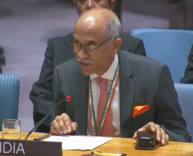 UNSC में भारत की दोटूक: राजदूत पी० हरीश ने गिनाए अफगान नीति के 10 बड़े संकल्प, पाकिस्तान के पाखंड को किया बेनकाब
