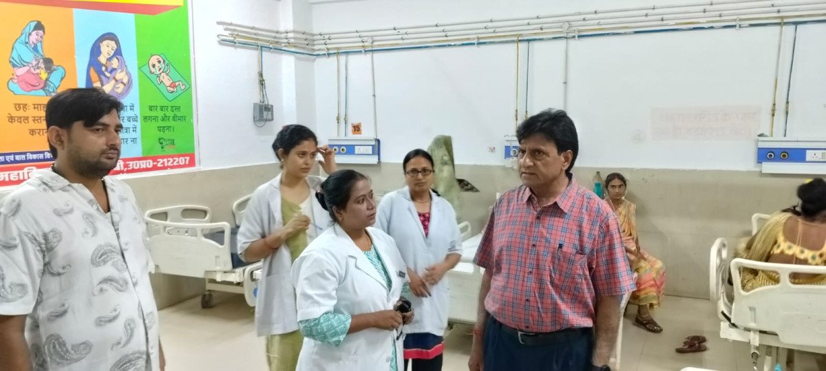 कौशाम्बी: मेडिकल कॉलेज का एनआरसी वार्ड हुआ वातानुकूलित, कुपोषित बच्चों और तीमारदारों को मिलेगी भीषण गर्मी से राहत