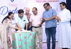 नाज़रेथ हॉस्पिटल में तीन बड़ी खुशियों के मौके पर केक काट कर मनाया उत्सव