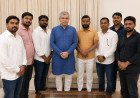 केंद्रीय मंत्रियों से मिले युवा वाहिनी प्रमुख हिंदू देव प्रकाश शुक्ला