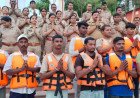 कड़ा शीतलाधाम आषाढ़ मेला: कुबरी गंगा घाट पर उमड़ा आस्था का सैलाब, कड़े सुरक्षा घेरे में श्रद्धालुओं ने किया स्नान-दान