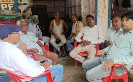 कौशाम्बी: सूखी नहरों में जल्द पानी छोड़ने की मांग, सकिपा अध्यक्ष ने सिंचाई अधिकारियों से की वार्ता
