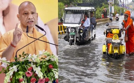 यूपी में मानसून की भारी तबाही, सीएम योगी का आदेश- 24 घंटे में दें मुआवजा