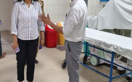 प्रयागराज: स्वरूपरानी नेहरू चिकित्सालय में प्रशासनिक हड़कंप, अपर नगर मजिस्ट्रेट के औचक निरीक्षण में खुली व्यवस्थाओं की सूरत