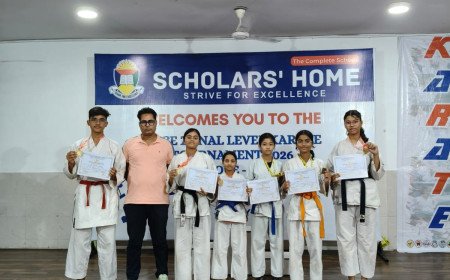 सीआईएससीई जोनल कराटे प्रतियोगिता में लखनऊ पब्लिक स्कूल के छात्रों ने जीते 6 पदक