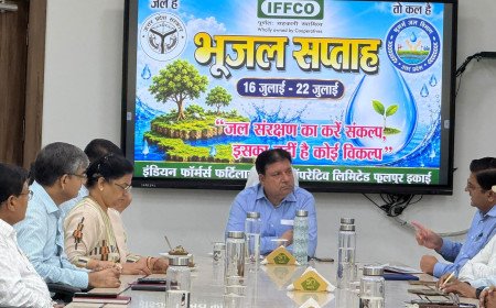 इफको फूलपुर में भूजल सप्ताह के तहत जल संरक्षण और संवर्धन हेतु जागरूकता कार्यक्रम