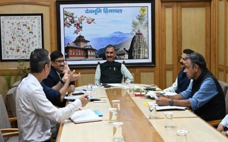 मुख्यमंत्री सुखविंदर सिंह सुक्खू ने किशाऊ जलविद्युत परियोजना के एमओयू पर अधिकारियों संग की बैठक