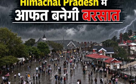 Himachal Pradesh में आफत बनेगी बरसात: 10 जुलाई तक भारी बारिश का दौर, मौसम विभाग ने जारी किया आंधी-तूफान का ऑरेंज अलर्ट