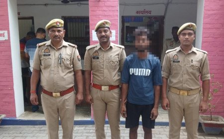 प्रतापगढ़: संग्रामगढ़ पुलिस की बड़ी कार्रवाई, दुष्कर्म मामले में वांछित कुलदीप सरोज सांडाहर्षपुर से गिरफ्तार