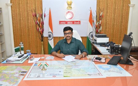 उत्तर मध्य रेलवे: डॉ. शिवम शर्मा ने मुख्य जनसंपर्क अधिकारी (CPRO) का कार्यभार संभाला; संभालेंगे अपनी दूसरी पारी