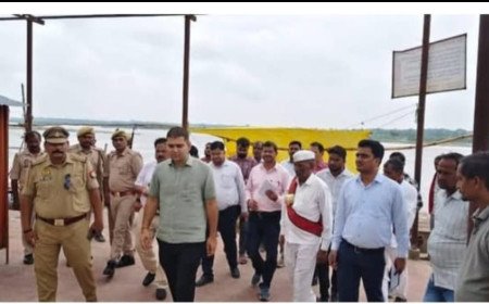 कौशाम्बी में बाढ़ का खतरा: डीएम डॉ. अमित पाल ने संभाला मोर्चा, कड़ा के घाटों पर सुरक्षा इंतज़ाम सख्त