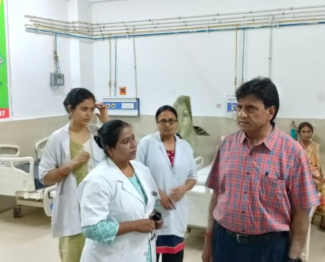 कौशाम्बी: मेडिकल कॉलेज का एनआरसी वार्ड हुआ वातानुकूलित, कुपोषित बच्चों और तीमारदारों को मिलेगी भीषण गर्मी से राहत