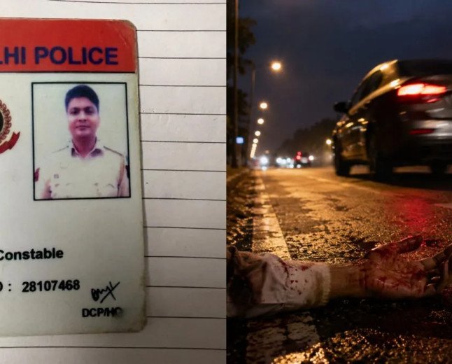 दिल्ली में तेज रफ्तार कार की टक्कर से ऑन-ड्यूटी ट्रैफिक पुलिसकर्मी की मौत