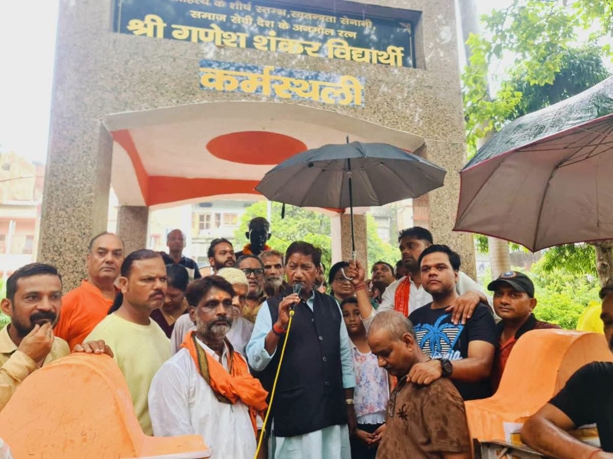 विधायक सलिल विश्नोई  द्वारा सुन्दरीकरण कार्य का लोकार्पण