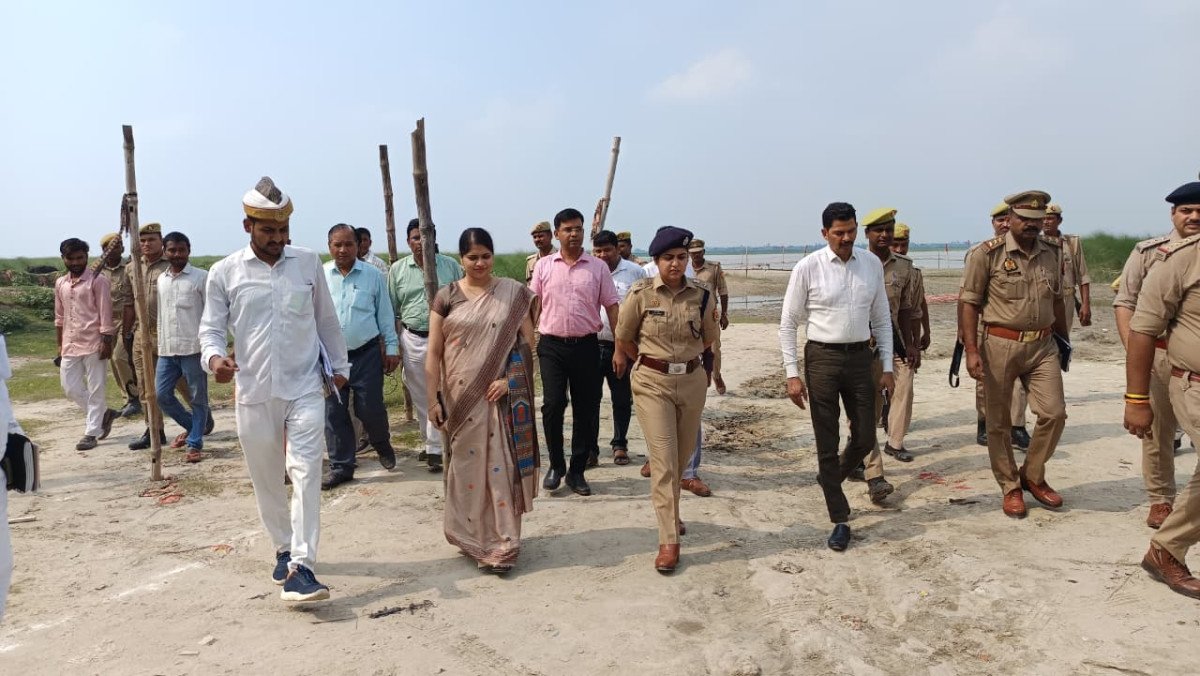 श्रावण मास व कांवड़ यात्रा: डीएम और एसपी ने चहौड़ा घाट का किया निरीक्षण, सुरक्षा व सुविधाओं का लिया जायजा