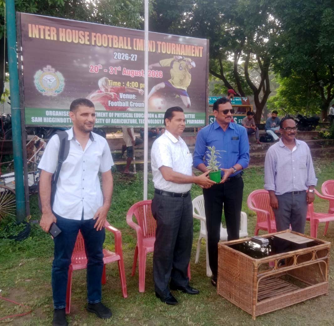 शुआटस में इंटर-हाउस फुटबॉल टूर्नामेंट का आगाज, रेड हाउस ने उद्घाटन मुकाबले में ब्लू हाउस को 2–0 से हराया