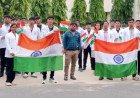 अंबेडकरनगर: महामाया मेडिकल कॉलेज में 'हर घर तिरंगा' अभियान का आगाज, छात्रों ने निकाली भव्य प्रभात फेरी