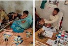 CMO साहब! क्या ऐसे ही अवैध अस्पतालों के भरोसे है कौशाम्बी का स्वास्थ्य सिस्टम? खूंटी पर बोतलें, तख्त पर मरीज