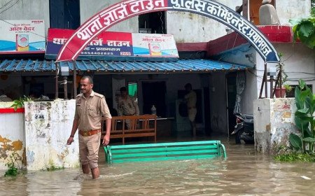 प्रयागराज में 'जल-प्रलय': दो दिन की मूसलाधार बारिश से थमा संगम नगरी का पहिया, सड़कों पर तैरने लगीं गाड़ियां, NDRF ने संभाला मोर्चा