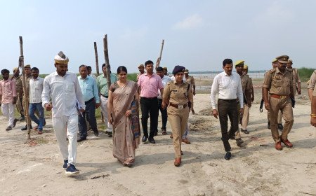 श्रावण मास व कांवड़ यात्रा: डीएम और एसपी ने चहौड़ा घाट का किया निरीक्षण, सुरक्षा व सुविधाओं का लिया जायजा