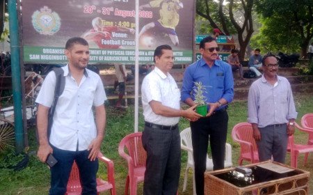 शुआटस में इंटर-हाउस फुटबॉल टूर्नामेंट का आगाज, रेड हाउस ने उद्घाटन मुकाबले में ब्लू हाउस को 2–0 से हराया