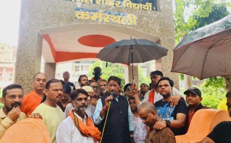 विधायक सलिल विश्नोई  द्वारा सुन्दरीकरण कार्य का लोकार्पण