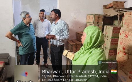 कौशाम्बी: चीनी की जमाखोरी पर चला प्रशासन का चाबुक, अजुहा और भरवारी के गोदामों पर छापेमारी