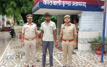 कुंडा: 6 साल से फरार चल रहा हत्या के प्रयास का आरोपी गिरफ्तार, कुंडा पुलिस ने भेजा जेल