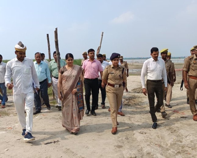 श्रावण मास व कांवड़ यात्रा: डीएम और एसपी ने चहौड़ा घाट का किया निरीक्षण, सुरक्षा व सुविधाओं का लिया जायजा