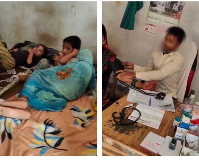 CMO साहब! क्या ऐसे ही अवैध अस्पतालों के भरोसे है कौशाम्बी का स्वास्थ्य सिस्टम? खूंटी पर बोतलें, तख्त पर मरीज