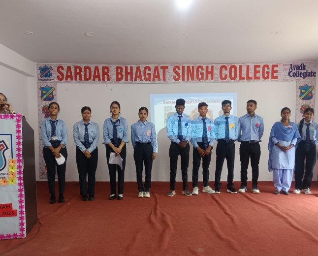 #सरदारभगतसिंहकॉलेज में नए विद्यार्थियों का भव्य इंडक्शन कार्यक्रम, शिक्षा और अनुशासन का दिया संदेश