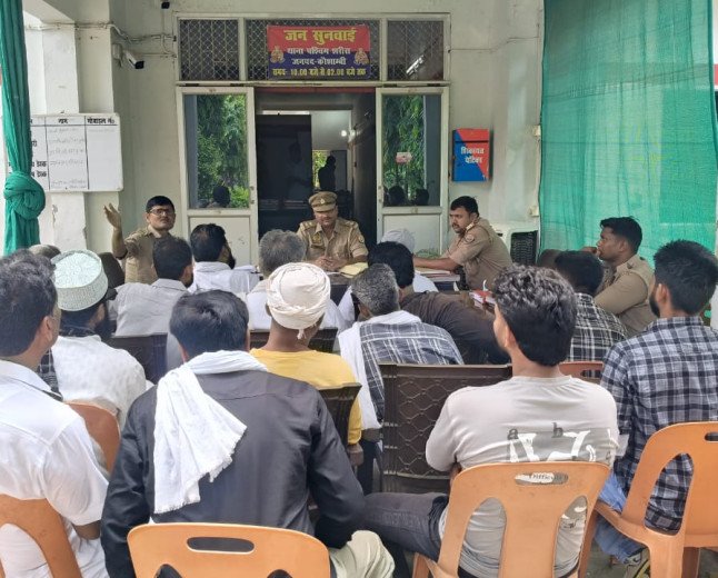 शांति व्यवस्था और आपसी सौहार्द के साथ त्योहार मनाने की अपील, पश्चिम शरीरा पुलिस की मुस्तैद पहल