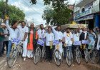जेन ज़ी कनेक्ट साइकिल यात्रा का कुंडा में जोरदार स्वागत, युवाओं ने उठाए शिक्षा-रोजगार के सवाल