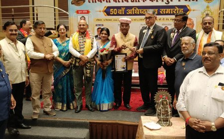 कानपुर गेंजेस के 50वें अधिष्ठापन समारोह में उकेरी गई आधी सदी की सेवा यात्रा, नई कैबिनेट ने संभाली कमान
