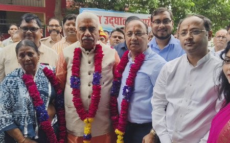 कानपुर: राजरानी हॉस्पिटल में अत्याधुनिक मॉड्यूलर आई ओटी का उद्घाटन, मंत्री राकेश सचान ने काटा फीता