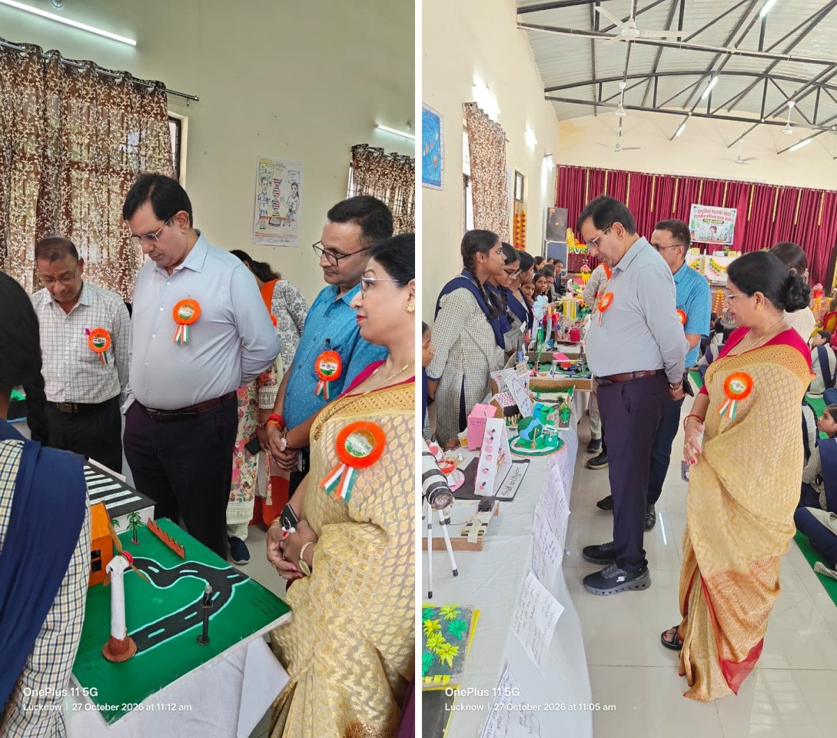राजकीय बालिका इंटर कॉलेज चिनहट में विज्ञान प्रदर्शनी का भव्य आयोजन: छात्राओं के ड्रोन, रोबोटिक्स और नवाचार भरे मॉडलों ने मोहा सबका मन