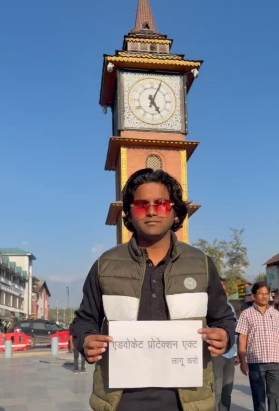 कानपुर: लाल चौक से युवा अधिवक्ता शुभम जोशी की हुंकार, केंद्र सरकार से देशभर में 'एडवोकेट प्रोटेक्शन एक्ट' लागू करने की पुरजोर मांग
