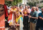 सलिल विश्नोई ने समर्सिबल पंप का किया लोकार्पण: नवरात्र के तीसरे दिन मेघदूत परिसर में मिली सौगात