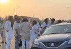 कौशाम्बी में नेशनल हाईवे पर तेज रफ्तार डंपर ने कार को मारी टक्कर, कार क्षतिग्रस्त; चालक फरार