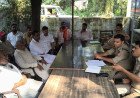 मानिकपुर थाने में पीस कमेटी की बैठक: नवरात्रि पर भाईचारे, सुरक्षा और अफवाहों से दूरी पर जोर