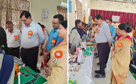 राजकीय बालिका इंटर कॉलेज चिनहट में विज्ञान प्रदर्शनी का भव्य आयोजन: छात्राओं के ड्रोन, रोबोटिक्स और नवाचार भरे मॉडलों ने मोहा सबका मन