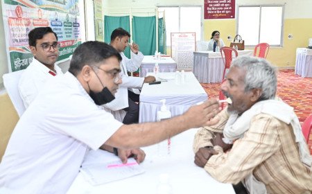 iffco फूलपुर में श्रमिक सम्मान स्वास्थ्य शिविर, 350 से अधिक संविदा श्रमिकों की हुई जांच