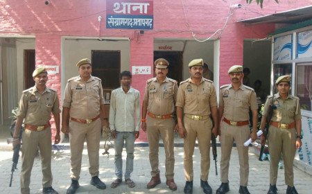 संग्रामगढ़ हत्याकांड: मासूम बेटे और पत्नी की हत्या करने वाला आरोपी पति सुरेश पटेल गिरफ्तार, भेजा गया जेल