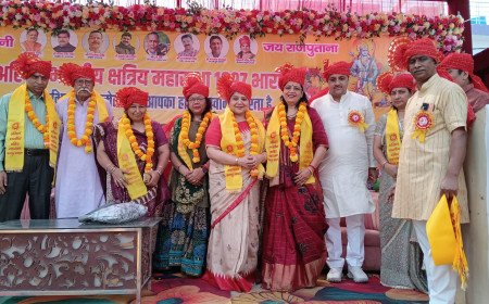 कानपुर में अखिल भारतीय क्षत्रिय महासभा का शौर्य स्वाभिमान सम्मेलन: एकजुटता और समान अधिकार की उठी मांग