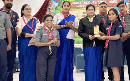 पूर्वोत्तर रेलवे के राष्ट्रीय कब-बुलबुल महोत्सव में प्रयागराज की नन्हीं प्रतिभाओं का शानदार प्रदर्शन