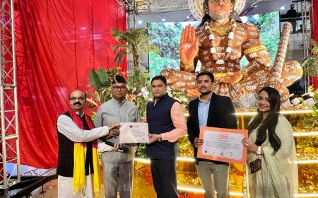 फन रिपब्लिक मॉल में विधायक डॉ. नीरज बोरा ने किया अनावरण, 'राम-राम' नाम से दिव्य हुआ स्वरूप