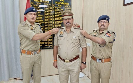 प्रतापगढ़ में चार पुलिस अधिकारियों के कार्यक्षेत्र बदले: संतोष सिंह बने जेठवारा के नए प्रभारी निरीक्षक, मनोज तोमर को नवाबगंज की कमान