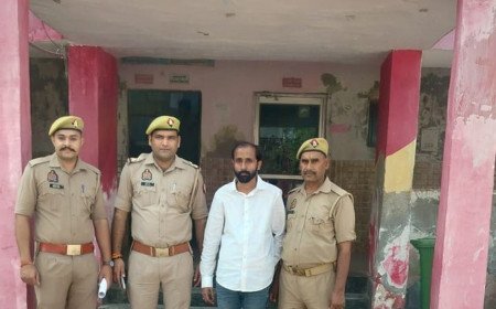 रिफाइनरी थाना पुलिस ने गैंगस्टर एक्ट में वांछित आरोपी कृष्णा उर्फ कृष्णवीर को किया गिरफ्तार