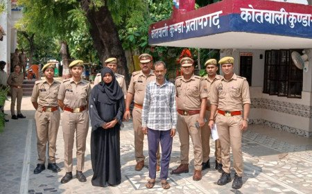 कुंडा पुलिस की बड़ी सफलता: 9 साल से फरार 25-25 हजार के दो इनामी हत्यारोपित गिरफ्तार, शेखपुर आशिक चौराहे से दबोचा