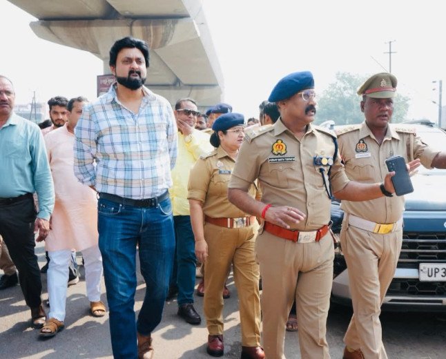 कानपुर: कल्याणपुर के इंदिरा नगर चौराहे का होगा सौंदर्यीकरण, डॉ. प्रणव सिंह ने निजी खर्च से विकास का रखा प्रस्ताव